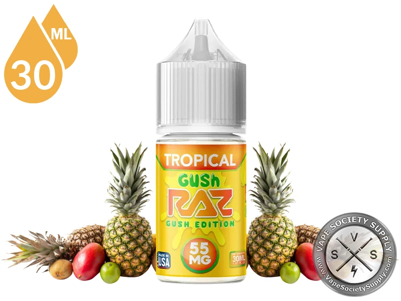 Tropical Gush Pod Juice x RAZ Salt