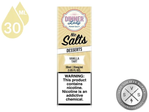 Vanilla Tart DINNER LADY SALT 30ml ⋆ Vape Society Supply