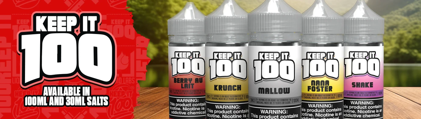 keep it 100 e-liquids