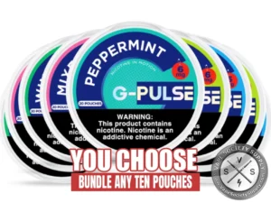 [10-Pack] G-Pulse Nicotine Pouches Bundle