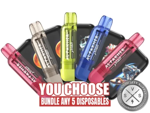 [5-Pack] Al Fakher Crown Bar 25K Ultra Puffs Bundle