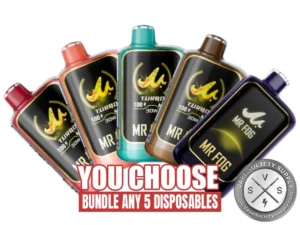 [5-Pack] Mr Fog Nova 36K Puff Disposable Bundle