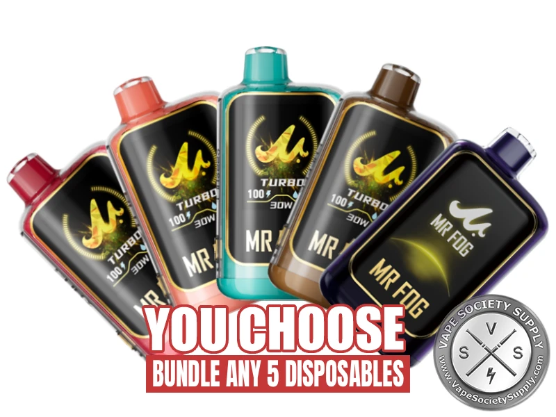 [5-Pack] Mr Fog Nova 36K Puff Disposable Bundle