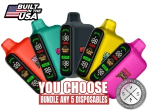 5-pack-Cloud-King-20K-Disposable bundle