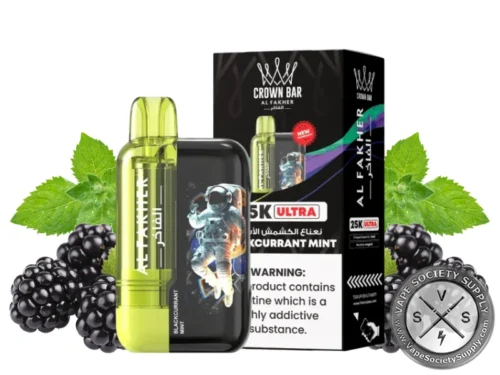 Al Fakher Crown Bar 25K Ultra Blackcurrant Mint