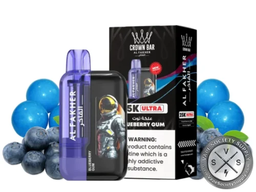 Al Fakher Crown Bar 25K Ultra Blueberry Gum