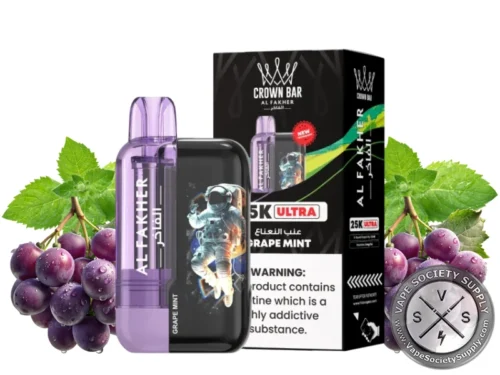 Al Fakher Crown Bar 25K Ultra Grape Mint