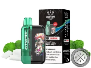 Al Fakher Crown Bar 25K Ultra Gum Mint
