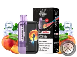 Al Fakher Crown Bar 25K Ultra PEach ice