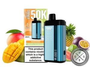 Dinner Lady 50K Puff Disposable Mexico mango pineapple passion guava