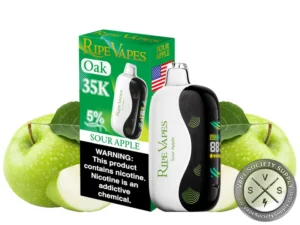 Ripe Vapes Oak 35K Puffs Sour Apple