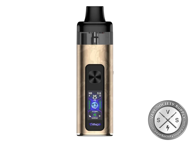 Uwell TYPHOS 2000mAh Pod System Starter Kit Dune Gopld