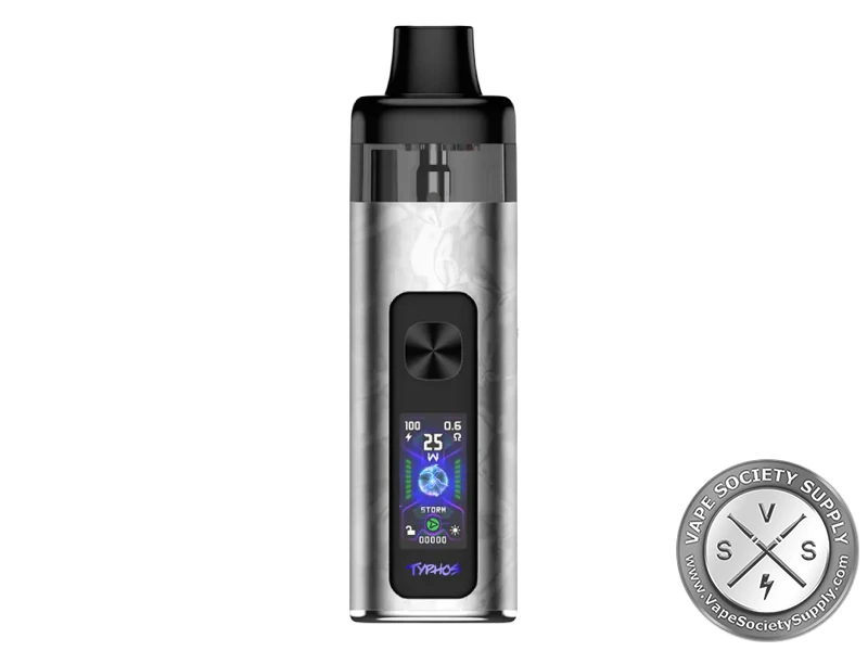 Uwell TYPHOS 2000mAh Pod System Starter Kit Starlight silver