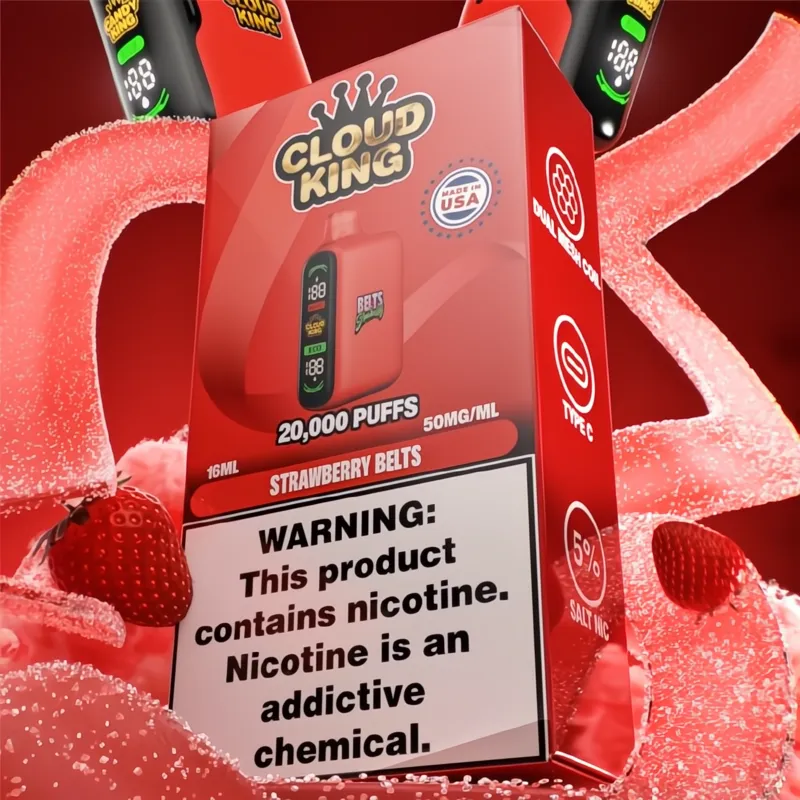 cloud king disposable vape by candy king 20K