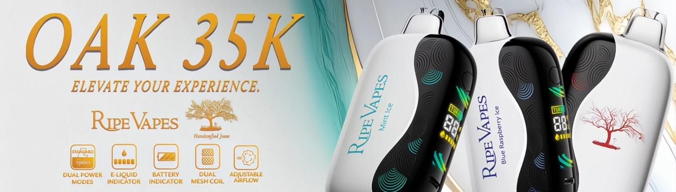 ripe vapes oak 35k disposable vape