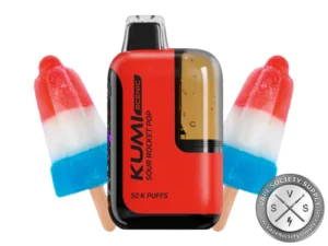KUMI Scenic 50K Disposable Sour Rocket Popsicle