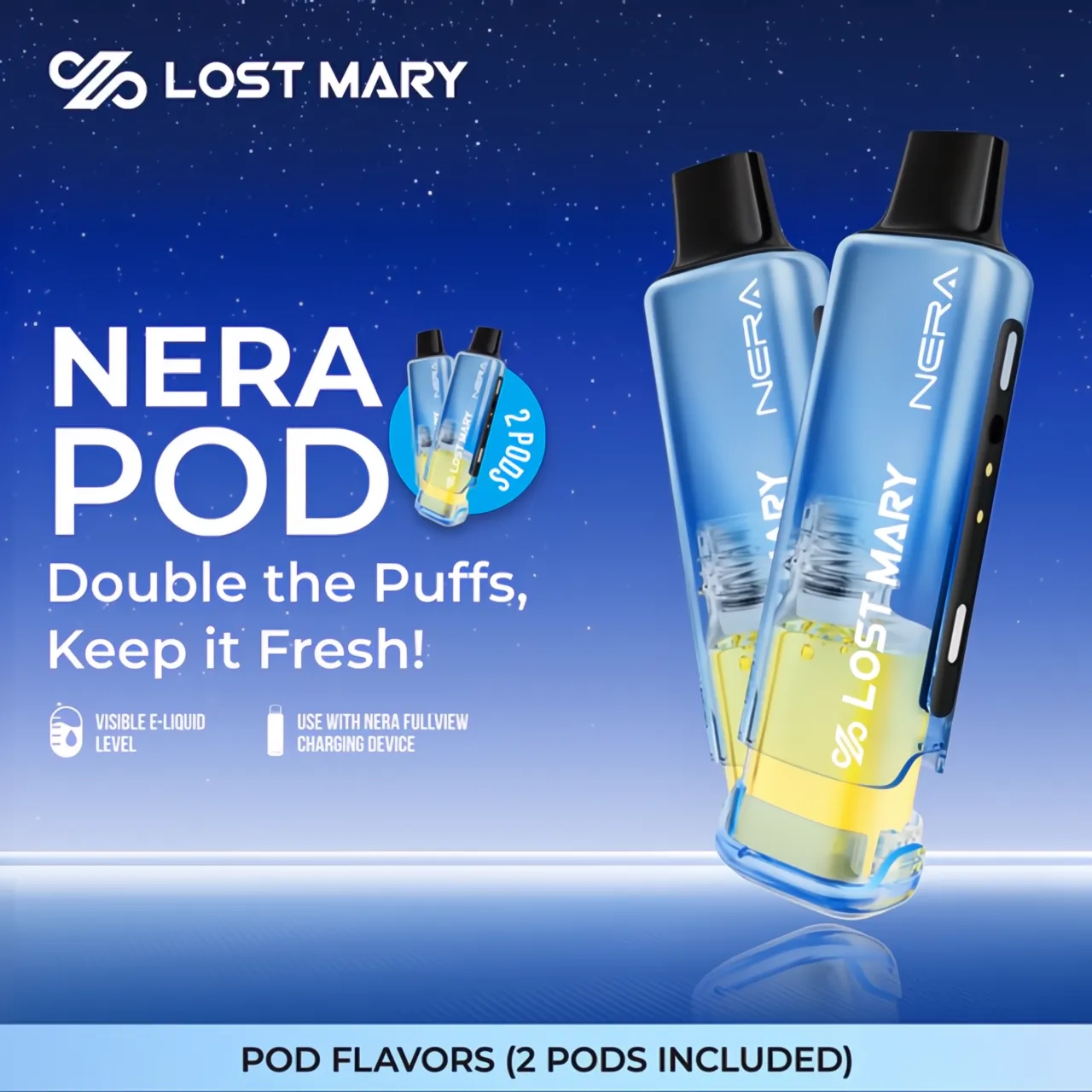 Lost Mary NERA Fullview Disposable Pod 70K Puffs