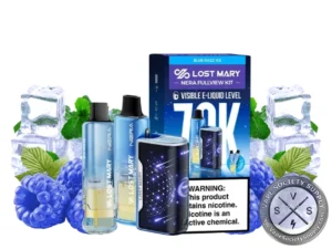 Lost Mary Nera Fullview 70K Disposable Pod Kit Blue Razz Ice