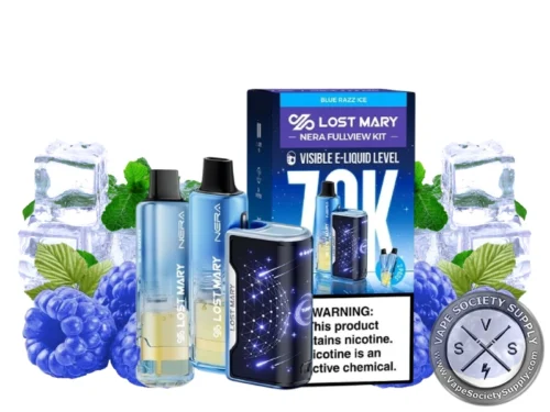 Lost Mary Nera Fullview 70K Disposable Pod Kit Blue Razz Ice