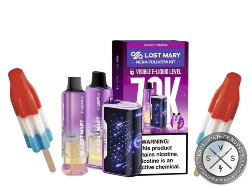 Lost Mary Nera Fullview 70K Disposable Pod Kit Rocket Freeze