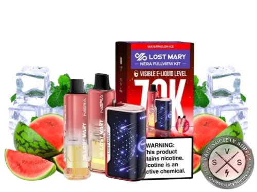 Lost Mary Nera Fullview 70K Disposable Pod Kit Watermelon Ice