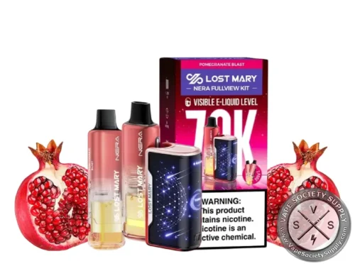 Lost Mary Nera Fullview 70K Disposable Pod Kit pomegranete blase