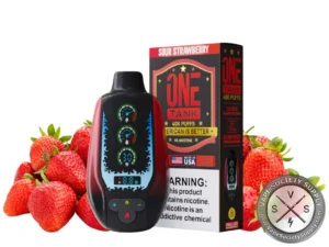 ONE TANK 40k Disposable Sour Strawberry