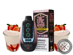 ONE TANK 40k Disposable Strawberry coconut cream