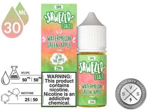 Watermelon Green Apple SKWEZED SALT