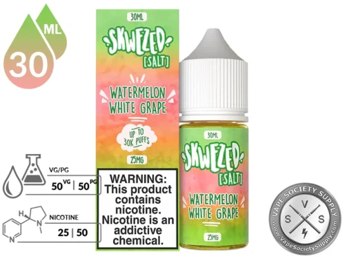 Watermelon White Grape SKWEZED SALT