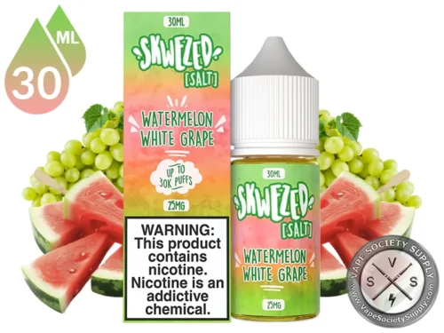 Watermelon White Grape SKWEZED SALT