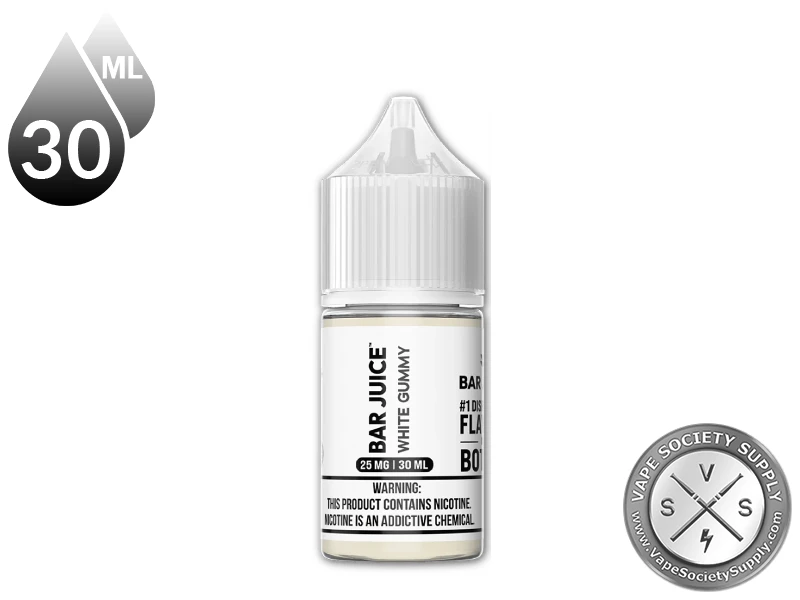 White Gummy BAR JUICE SALT