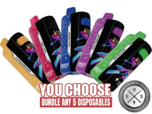 [5-Pack] Dinner Lady Galax 60K Disposable Bundle