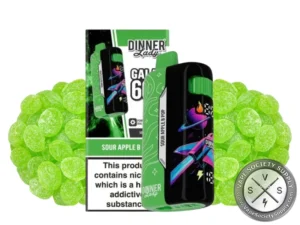 Dinner Lady Galax 60K Disposable Sour aApple Bpop