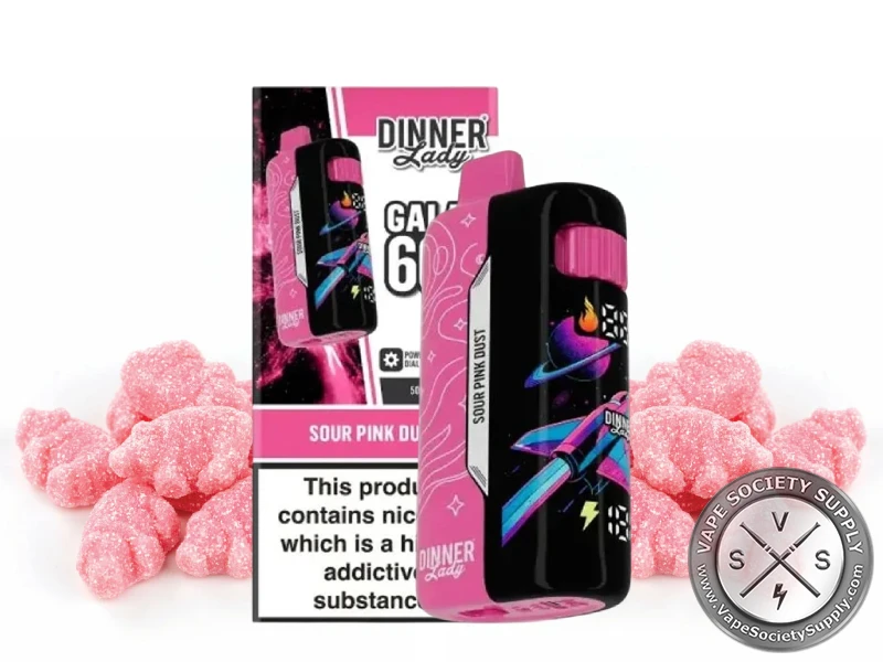 Dinner Lady Galax 60K Disposable Sour pink dust