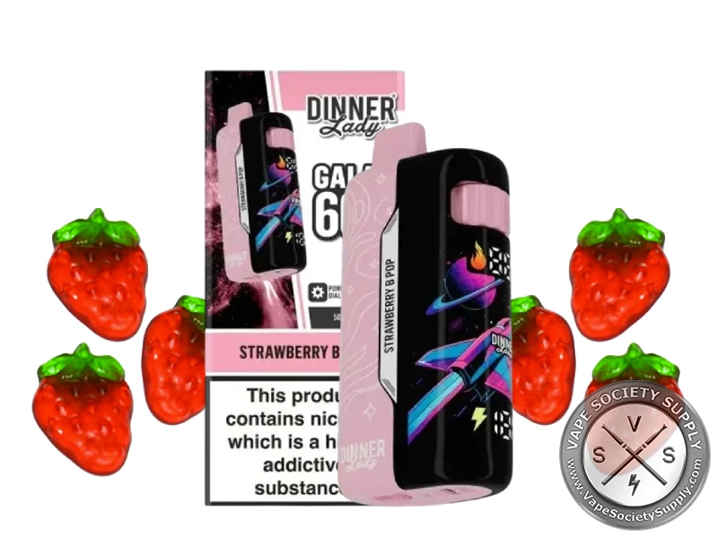Dinner Lady Galax 60K Disposable Strawberry B Pop