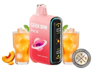 Geek Bar Pulse 15000 Disposable _ 15k Puffs Peach Lemonade