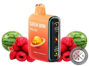 Geek Bar Pulse 15000 Disposable _ 15k Puffs Raspberry WAtermelon