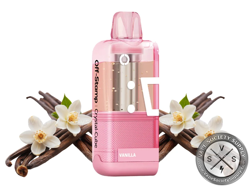 Off Stamp X-Cube Crystal Disposable Pod _ 35k Puffs Vanilla