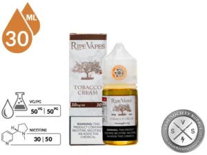 Tobacco Cream Ripe Vapes Handcrafted Saltz