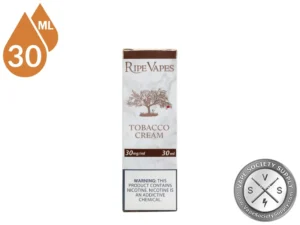 Tobacco Cream Ripe Vapes Handcrafted Saltz