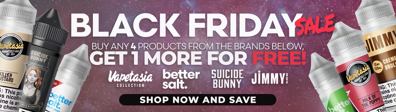 vapetasia Black Friday Banner