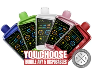 [5-Pack] RAZ RX50K Disposable Bundle