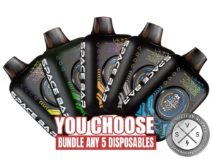 [5-Pack] SPACE BAR 35k Disposable Bundle