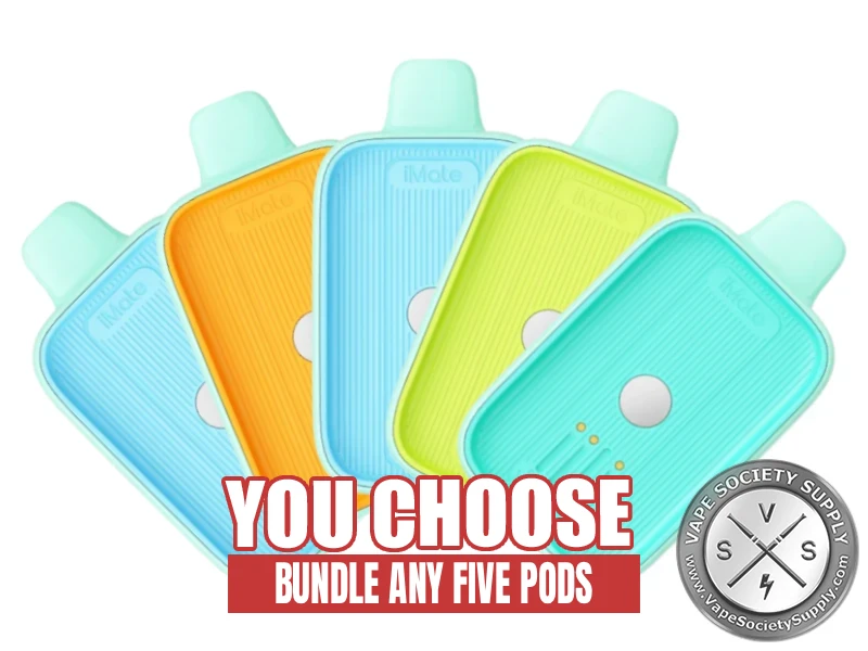 [5-Pack] VAPORESSO x DOJO iMate OS 40k Pods Bundle