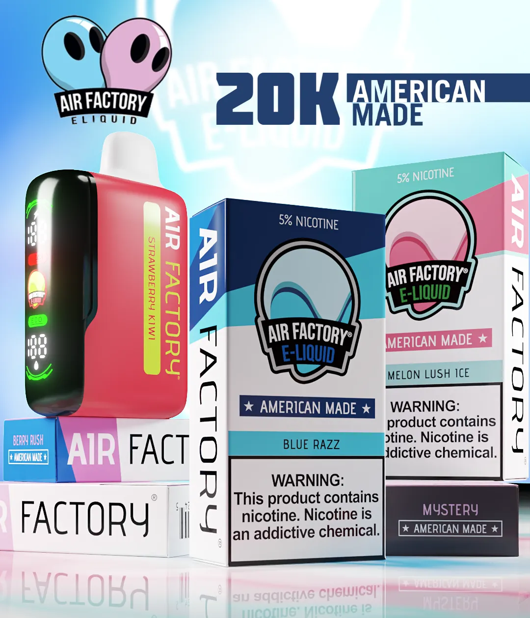Air Factory 20k Disposable vape