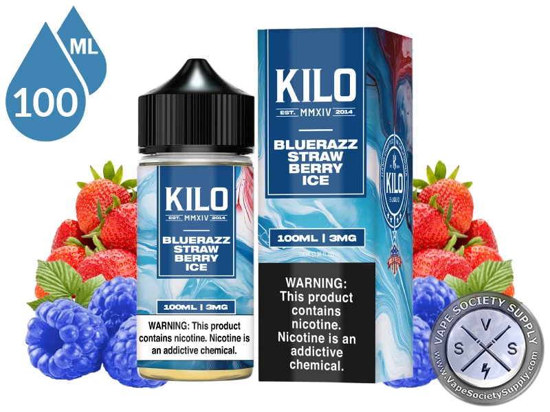 Blue Razz Strawberry Ice KILO
