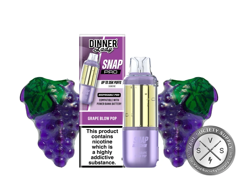 Dinner Lady Snap Pro POD Grape Blow Pop