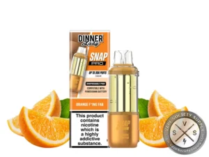 Dinner Lady Snap Pro POD Orange Fking Fab