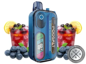 Pod Salt Hit 40K Puff Disposable Blueberry Blackberry Lemonade